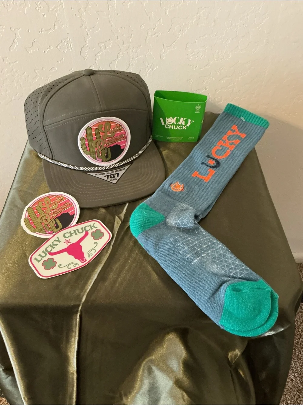 Bundle of “Lucky Chuck”Merchandise